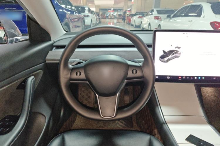 Used Tesla Model 3 2019 Long-Range All-Wheel-Drive Version Steering Wheel
