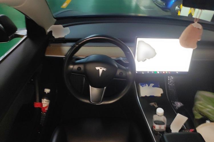 Used Tesla Model 3 2019 Long-Range All-Wheel-Drive Version Steering Wheel