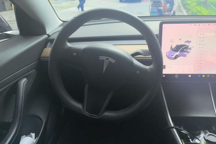 Used Tesla Model 3 2019 Standard Range Rear-Drive Upgraded Version Steering Wheel