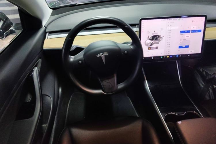Used Tesla Model 3 2019 Long-Range Rear-Wheel-Drive Version Steering Wheel