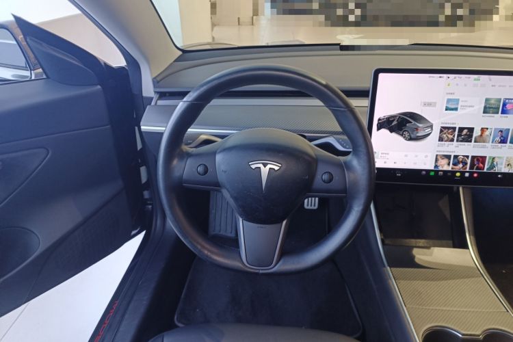 Used Tesla Model 3 2019 Performance High-Performance All-Wheel-Drive Version Steering Wheel