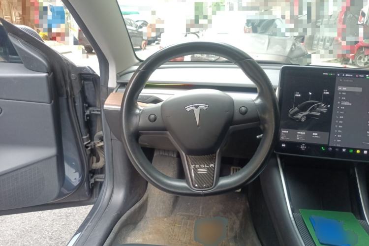 Used Tesla Model 3 2019 Performance High-Performance All-Wheel-Drive Version Steering Wheel