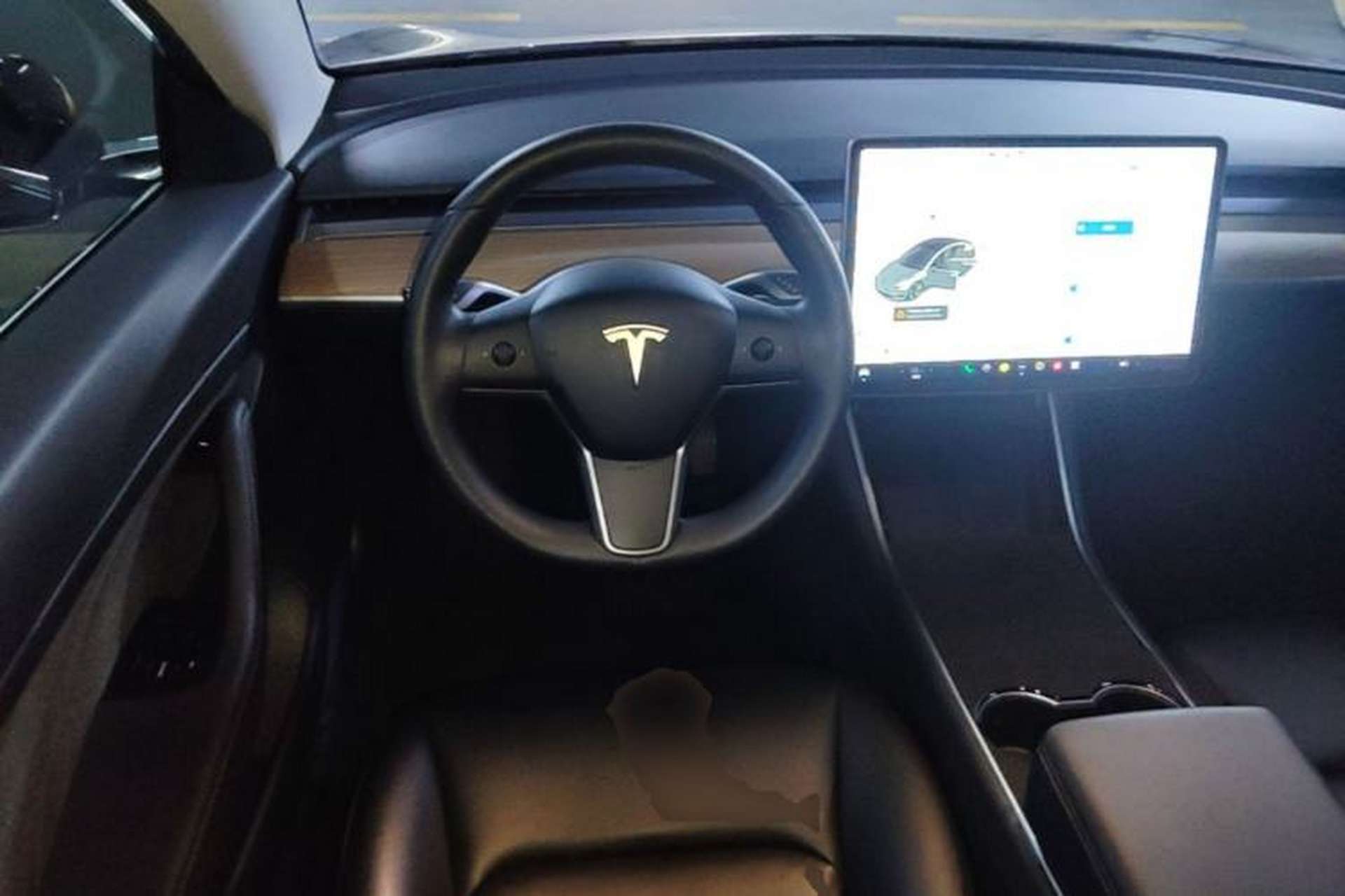Used Tesla Model 3 2019 Standard Range Rear-Drive Upgraded Version Steering Wheel