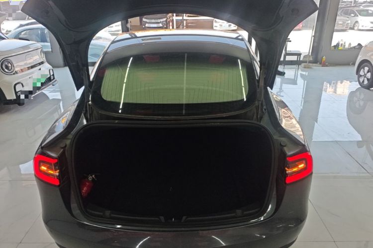 Used Tesla Model 3 2019 Long-Range All-Wheel-Drive Version Trunk