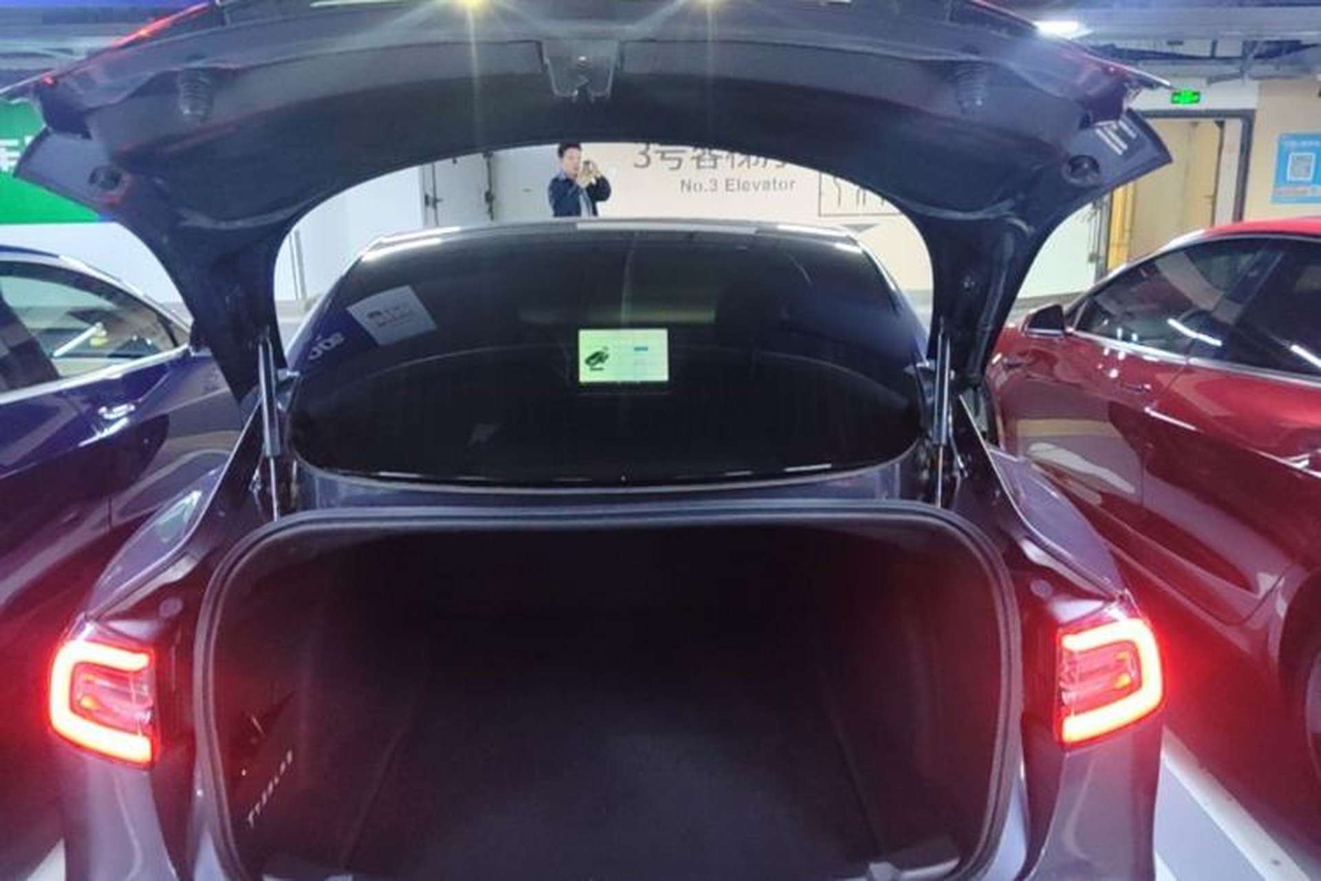 Used Tesla Model 3 2019 Standard Range Rear-Drive Upgraded Version Trunk