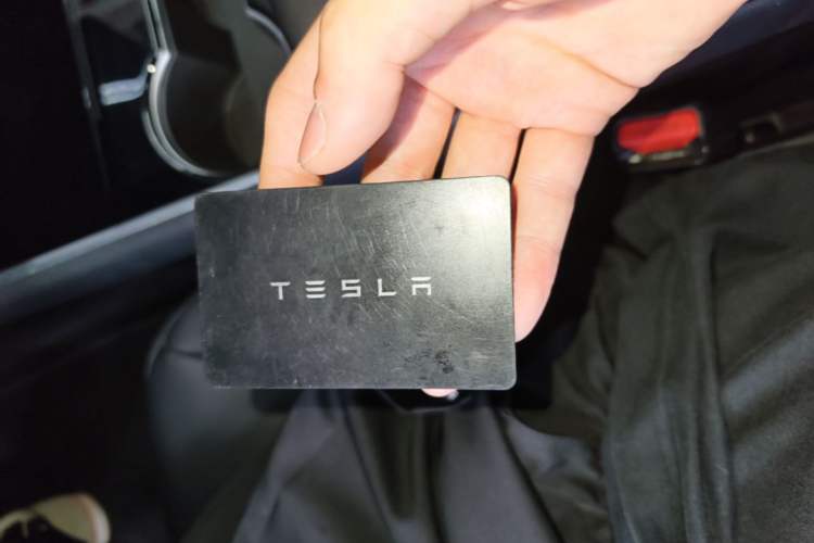Used Tesla Model 3 2019 Standard Range Rear-Drive Upgraded Version Vehicle Key