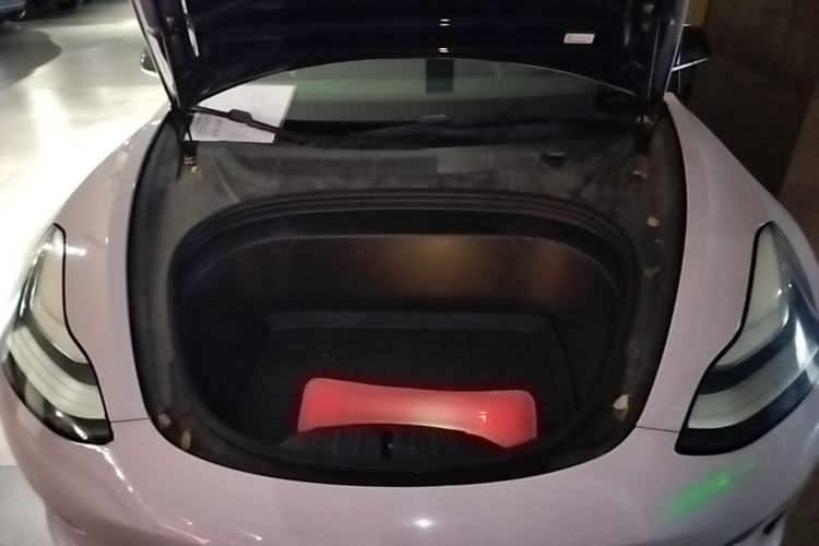 Used Tesla Model 3 2019 Long-Range Rear-Wheel-Drive Version Engine Bay