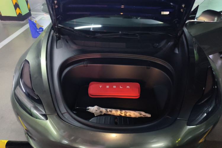 Used Tesla Model 3 2019 Long-Range Rear-Wheel-Drive Version Engine Bay