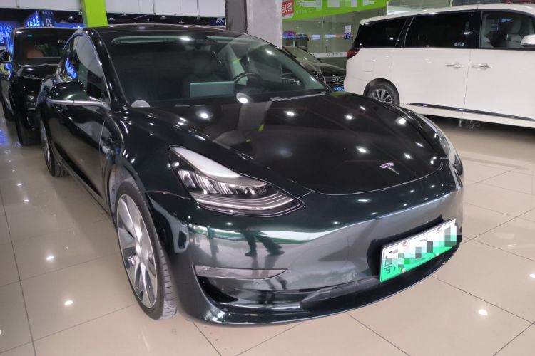 Used Tesla Model 3 2019 Performance High-Performance All-Wheel-Drive Version Front Right 45 Deg