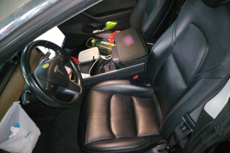 Used Tesla Model 3 2019 Long-Range All-Wheel-Drive Version Left Front Seat