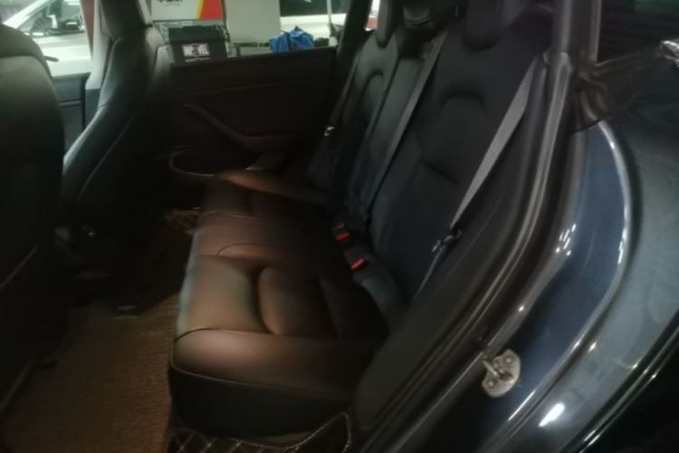 Used Tesla Model 3 2019 Standard Range Rear-Drive Upgraded Version Left Rear Seat