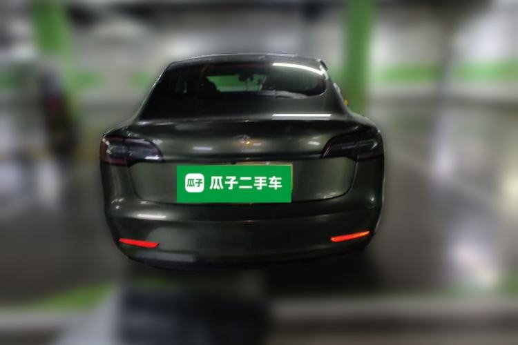 Used Tesla Model 3 2019 Long-Range Rear-Wheel-Drive Version Rear