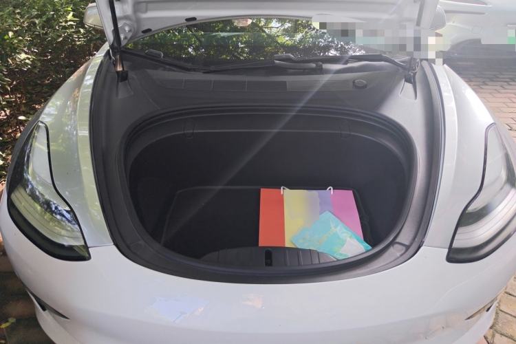 Used Tesla Model 3 2019 Long-Range All-Wheel-Drive Version Engine Bay