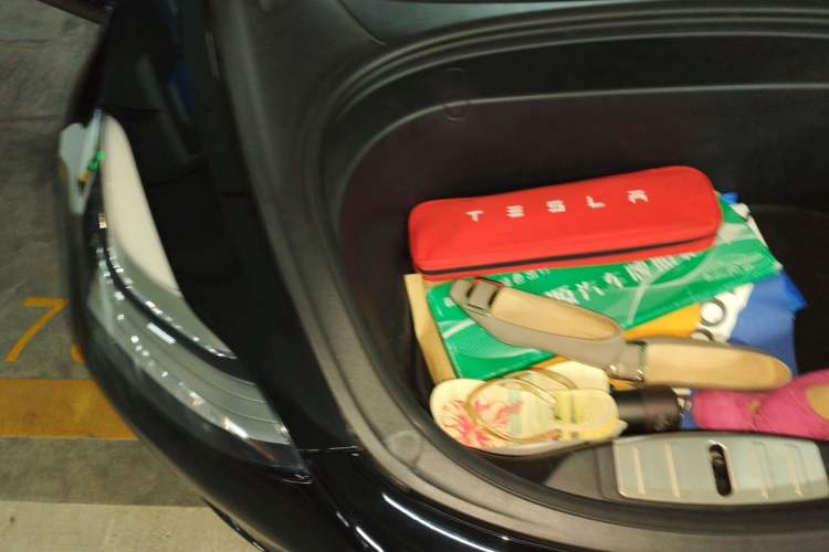 Used Tesla Model 3 2019 Long-Range Rear-Wheel-Drive Version Engine Bay Right