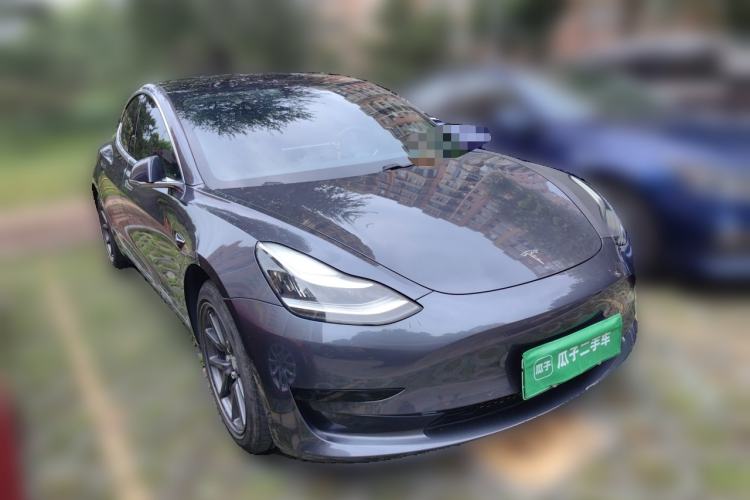 Used Tesla Model 3 2019 Standard Range Rear-Drive Upgraded Version Front Right 45 Deg