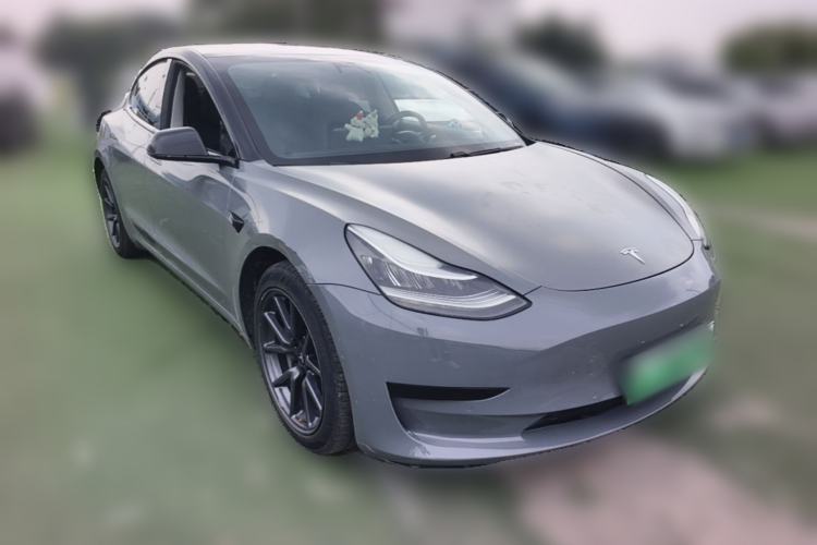 Used Tesla Model 3 2019 Standard Range Rear-Drive Upgraded Version Front Right 45 Deg