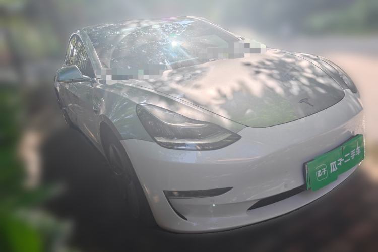 Used Tesla Model 3 2019 Long-Range All-Wheel-Drive Version Front Right 45 Deg