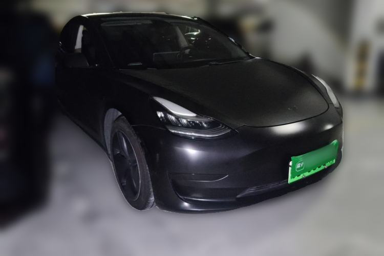 Used Tesla Model 3 2019 Standard Range Rear-Drive Upgraded Version Front Right 45 Deg