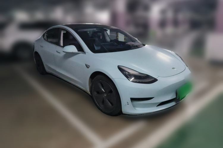 Used Tesla Model 3 2019 Standard Range Rear-Drive Upgraded Version Front Right 45 Deg