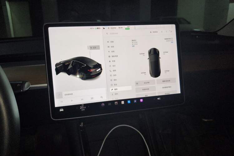 Used Tesla Model 3 2019 Standard Range Rear-Drive Upgraded Version Instrument Cluster