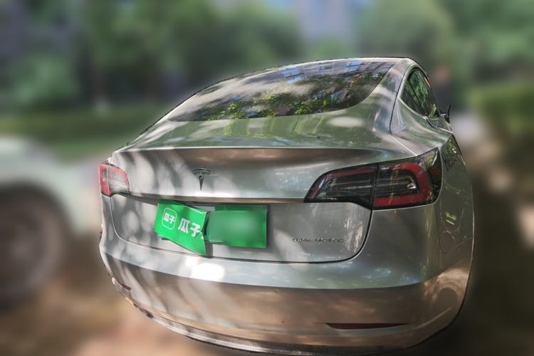 Used Tesla Model 3 2019 Long-Range All-Wheel-Drive Version Rear