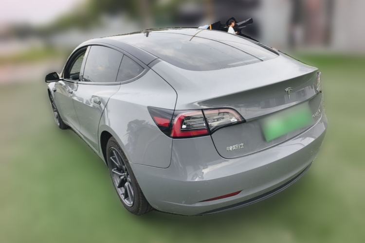 Used Tesla Model 3 2019 Standard Range Rear-Drive Upgraded Version Rear Left 45 Deg