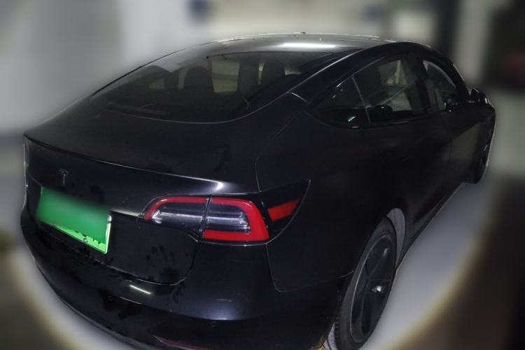Used Tesla Model 3 2019 Standard Range Rear-Drive Upgraded Version Rear Right 45 Deg