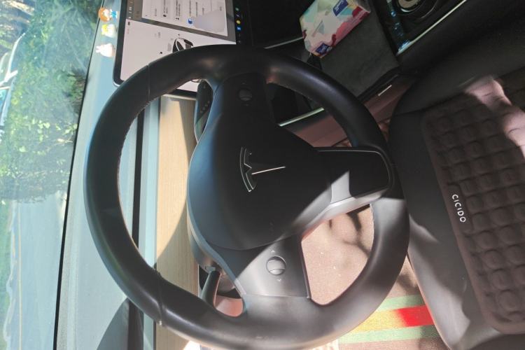Used Tesla Model 3 2019 Long-Range All-Wheel-Drive Version Steering Wheel