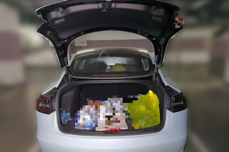 Used Tesla Model 3 2019 Standard Range Rear-Drive Upgraded Version Trunk