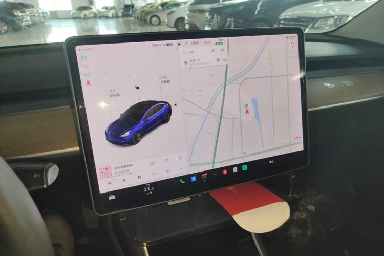 Used Tesla Model 3 2019 Standard Range Rear-Drive Upgraded Version Audio And AC Panel