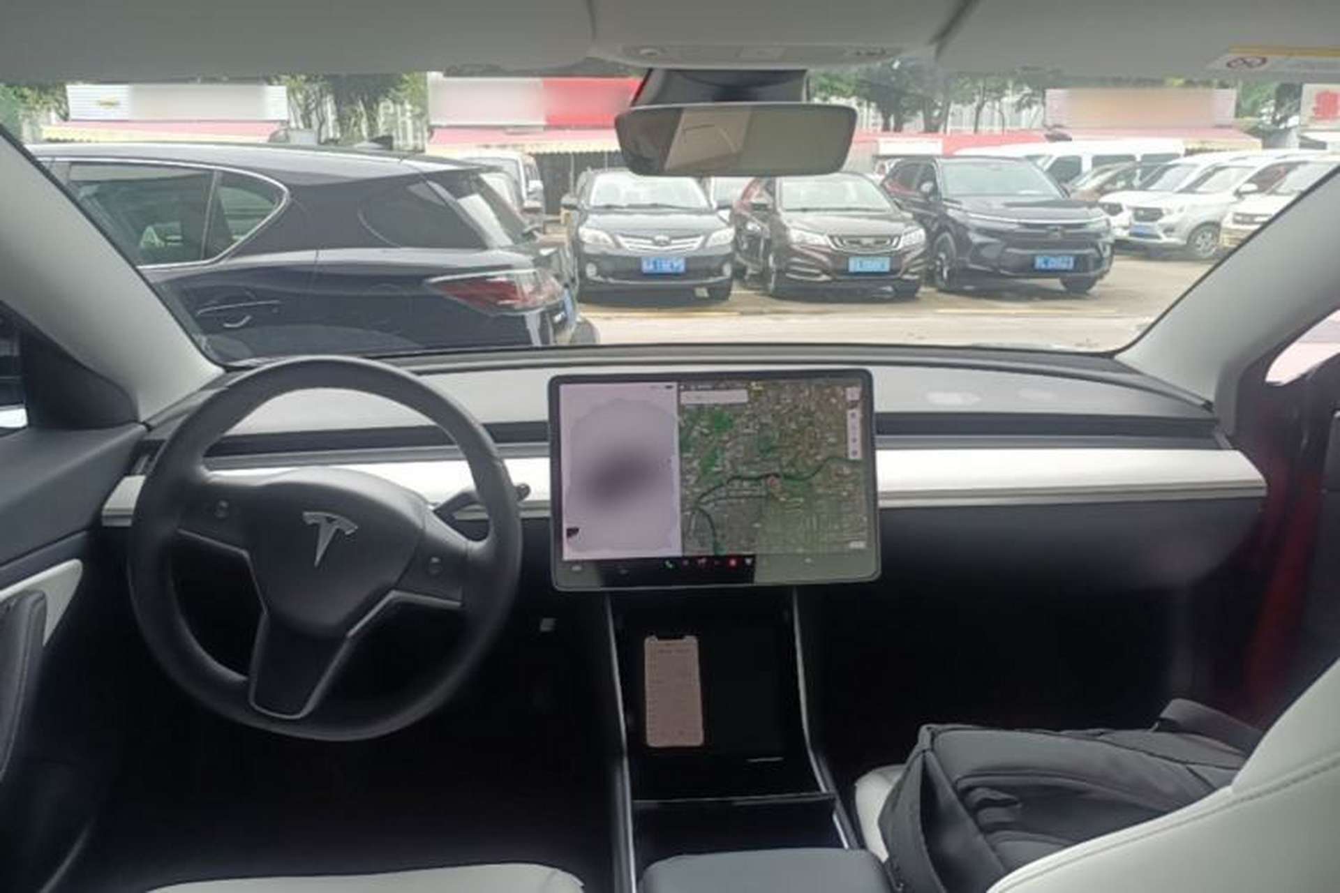 Used Tesla Model 3 2019 Standard Range Rear-Drive Upgraded Version Center Console