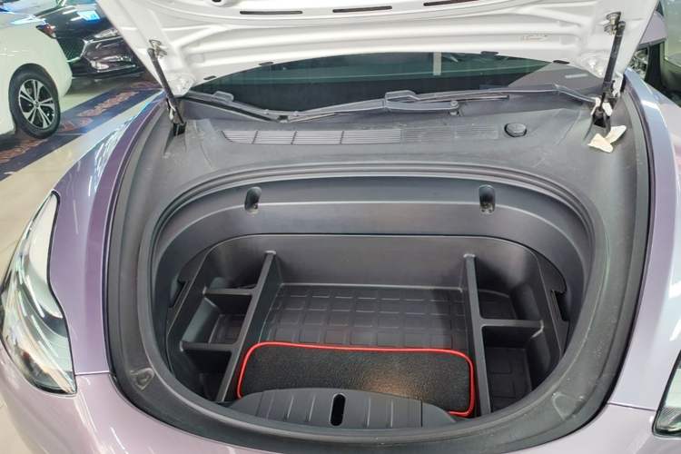 Used Tesla Model 3 2019 Long-Range All-Wheel-Drive Version Engine Bay