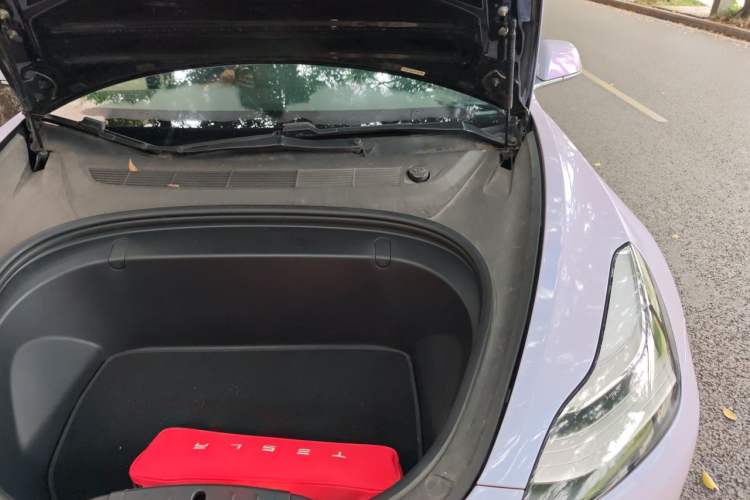 Used Tesla Model 3 2019 Long-Range Rear-Wheel-Drive Version Engine Bay Left