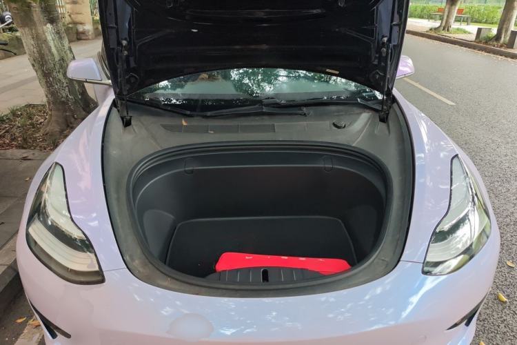 Used Tesla Model 3 2019 Long-Range Rear-Wheel-Drive Version Engine Bay