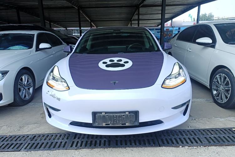 Used Tesla Model 3 2019 Long-Range Rear-Wheel-Drive Version Front