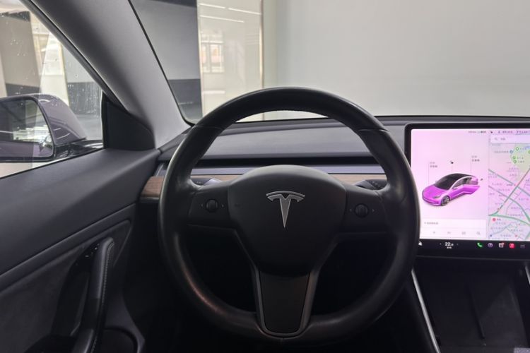 Used Tesla Model 3 2019 Long-Range Rear-Wheel-Drive Version Interior 3