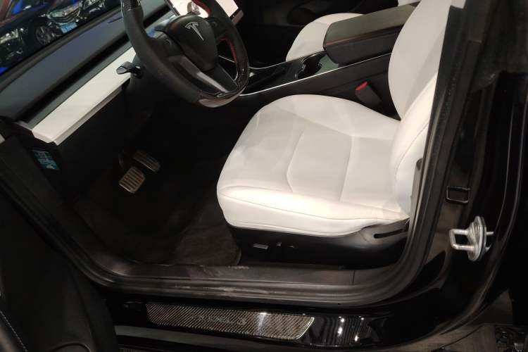 Used Tesla Model 3 2019 Long-Range All-Wheel-Drive Version Left Front Seat