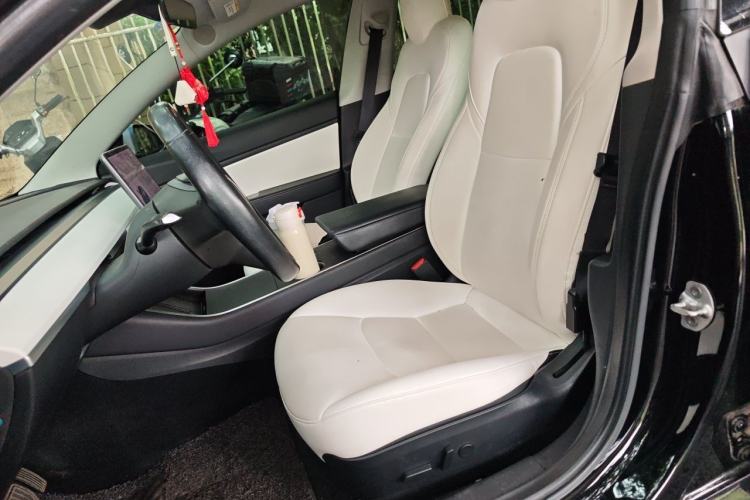 Used Tesla Model 3 2019 Long-Range Rear-Wheel-Drive Version Left Front Seat