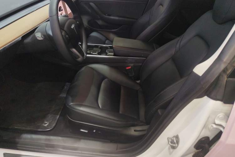 Used Tesla Model 3 2019 Standard Range Rear-Wheel Drive Upgraded Version (60 kWh) Left Front Seat