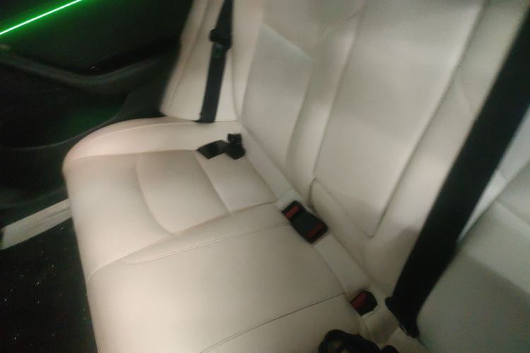 Used Tesla Model 3 2019 Standard Range Rear-Wheel Drive Upgraded Version (60 kWh) Left Rear Seat