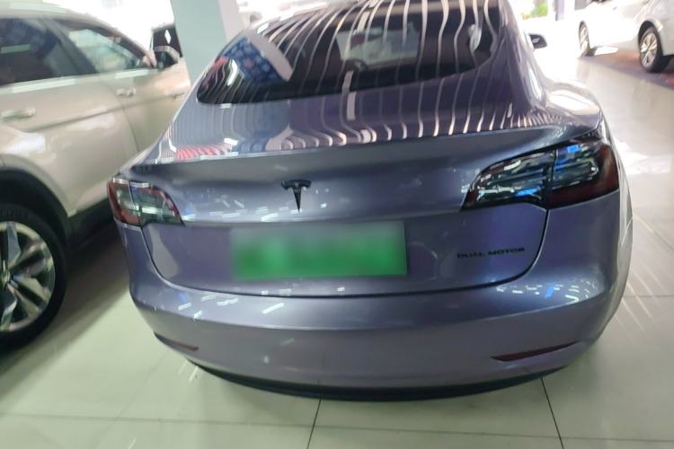 Used Tesla Model 3 2019 Long-Range All-Wheel-Drive Version Rear
