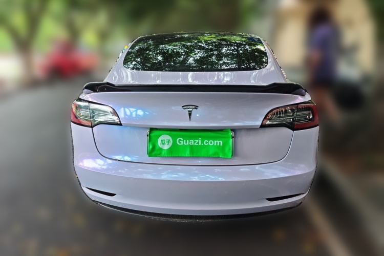 Used Tesla Model 3 2019 Long-Range Rear-Wheel-Drive Version Rear