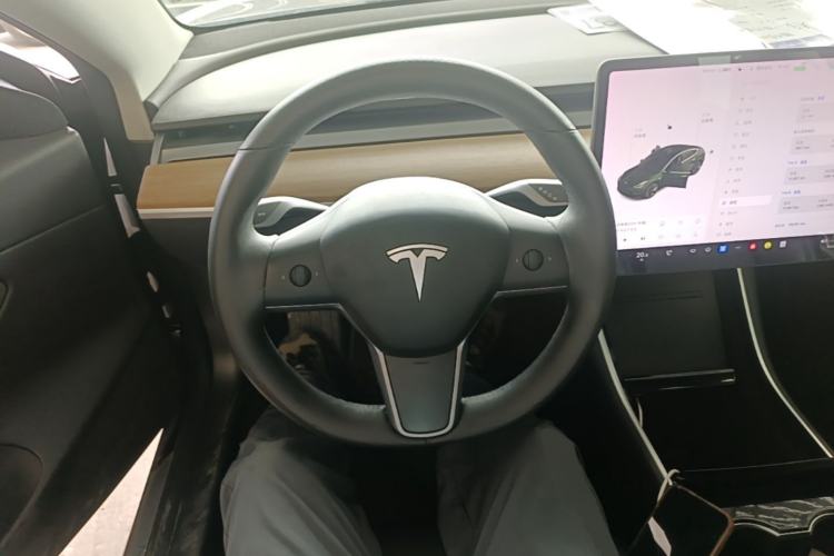 Used Tesla Model 3 2019 Long-Range Rear-Wheel-Drive Version Steering Wheel