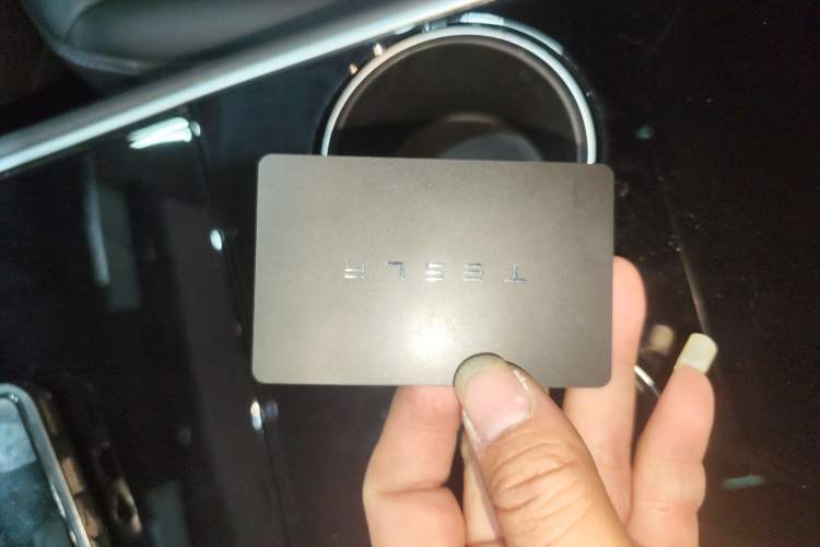 Used Tesla Model 3 2019 Standard Range Rear-Wheel Drive Upgraded Version (60 kWh) Vehicle Key