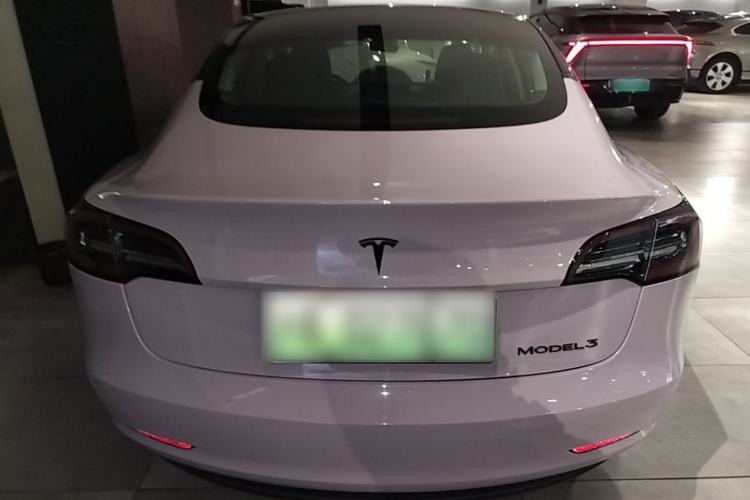 Used Tesla Model 3 2019 Long-Range Rear-Wheel-Drive Version Rear
