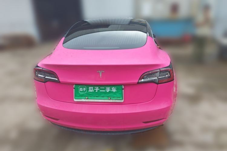 Used Tesla Model 3 2019 Long-Range Rear-Wheel-Drive Version Rear
