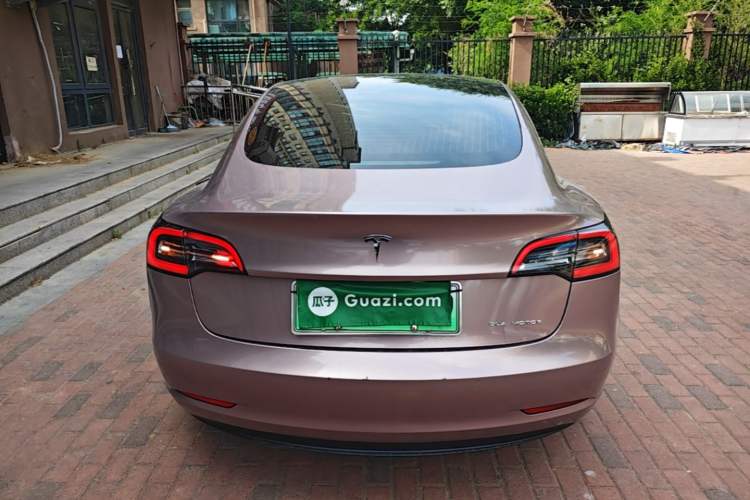 Used Tesla Model 3 2019 Long-Range All-Wheel-Drive Version Rear