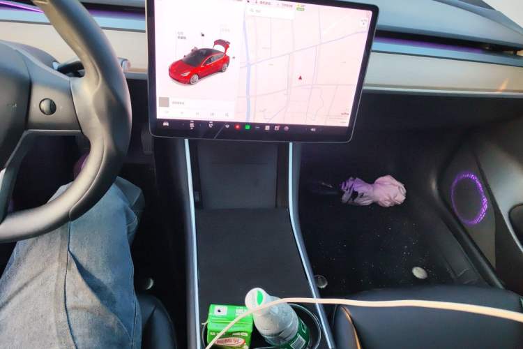 Used Tesla Model 3 2019 Standard Range Rear-Drive Upgraded Version Audio And AC Panel