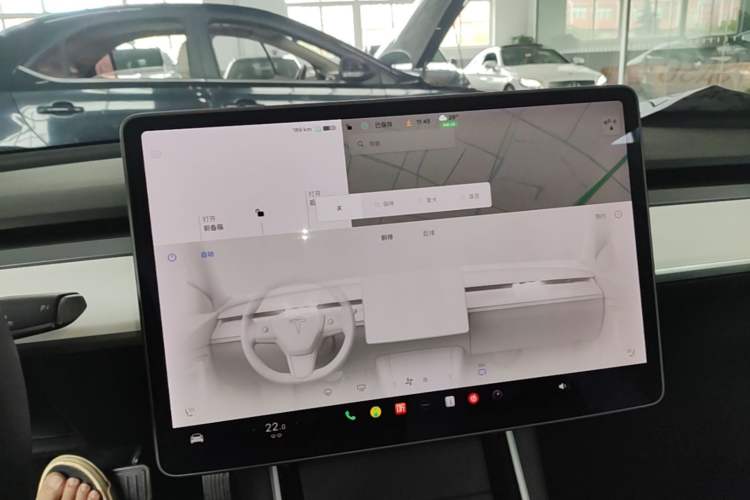 Used Tesla Model 3 2019 Standard Range Rear-Drive Upgraded Version Audio And AC Panel