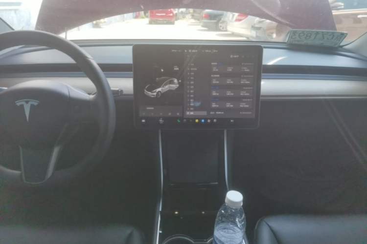 Used Tesla Model 3 2019 Standard Range Rear-Drive Upgraded Version Audio And AC Panel